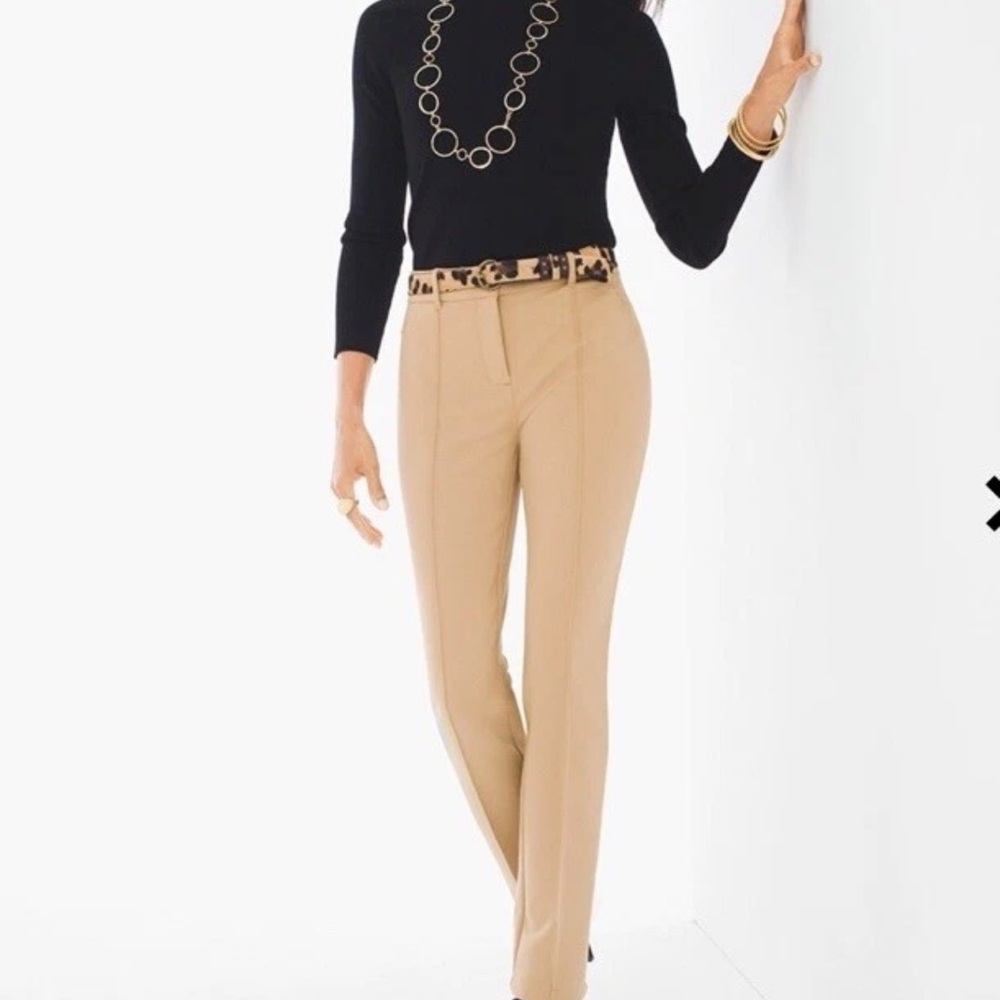 Elegant Tan Women's Pants chico’s nwt size 00.  xs